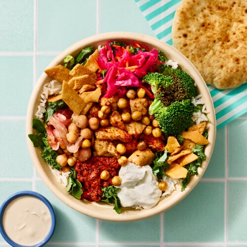 Photo of Harissa Chicken Crunch Bowl from Yasas by Michael Symon