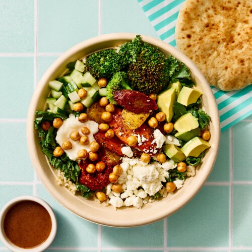 Za'atar Carrots & Broccoli Bowl