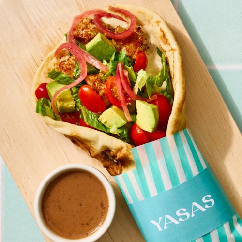 Photo of Chicken Souvlaki & Avocado Wrap from Yasas by Michael Symon