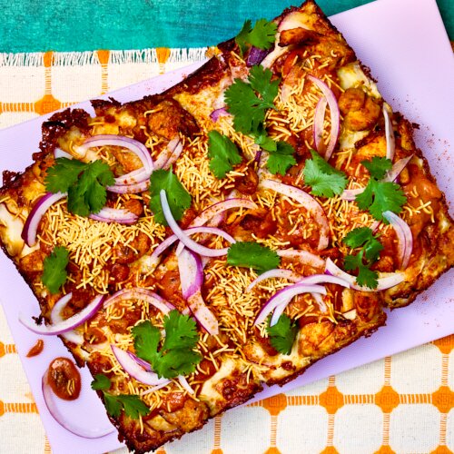 Photo of Chicken Tikka Pizza from Dabba Indian Kitchen