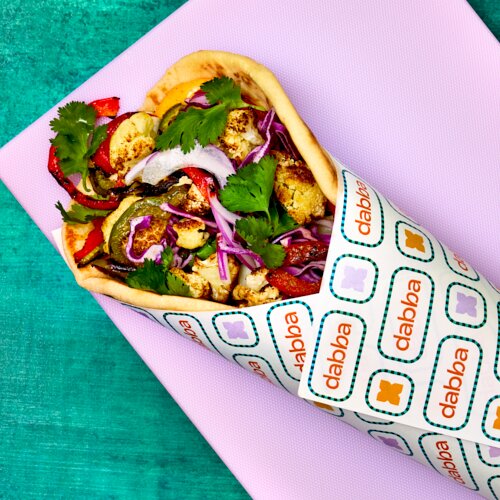 Photo of Roasted Cauliflower Tikka Roll from Dabba Indian Kitchen