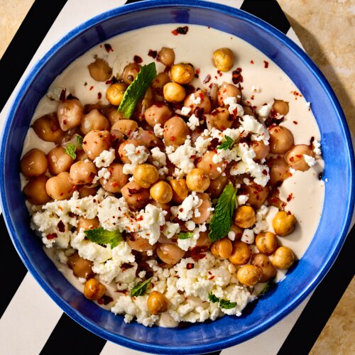 Photo of Lemony Chickpea Salad from Chios Taverna by Michael Symon