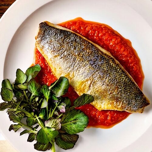 Roasted Sea Bass