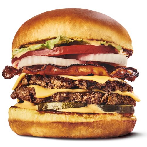 Photo of Original Double Bacon Cheeseburger from Burger Baby