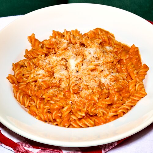 Photo of Vodka Sauce on Gluten-Free Fusilli from Alanza