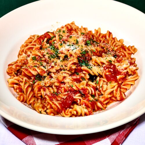 Photo of Pomodoro Sauce on Gluten-Free Fusilli from Alanza