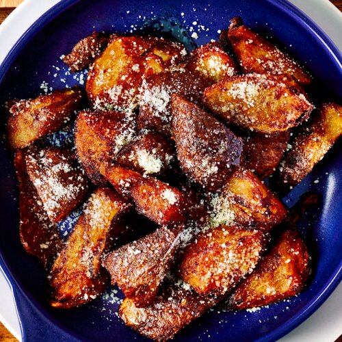 Crispy Parmesan Potatoes