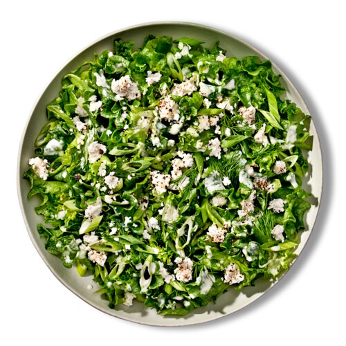 Photo of Marc Murphy’s Crispy Leaf & Feta Salad from Royal Greens