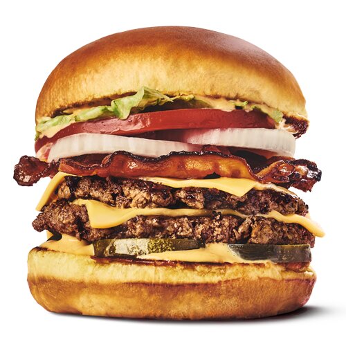 Photo of Original Double Bacon Cheeseburger from Burger Baby