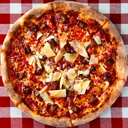 Hot Honey Sausage Pizza