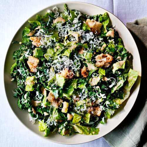 Photo of Kale & Romaine Caesar Salad from Bobby Flay Steak