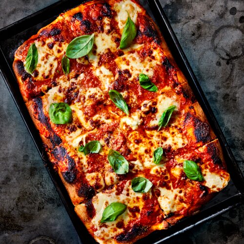 Photo of Vodka Sauce Square Pizza from Di Fara Pizza