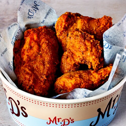 Photo of 4 Piece Classic Fried Chicken Bucket from Mr. D's Fried Chicken