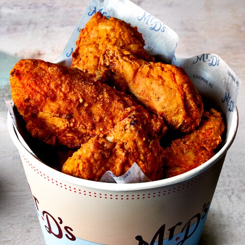 Photo of 8 Piece Classic Fried Chicken Bucket from Mr. D's Fried Chicken
