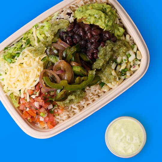 Photo of Veggie Rice Bowl from El Diez Mexican Bowls