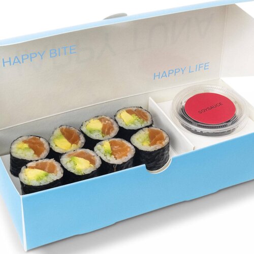 Photo of Salmon Avocado Roll from Happy Tuna