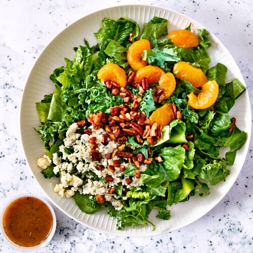 Photo of Bobby Flay's Citrus & Blue Cheese Salad from Royal Greens