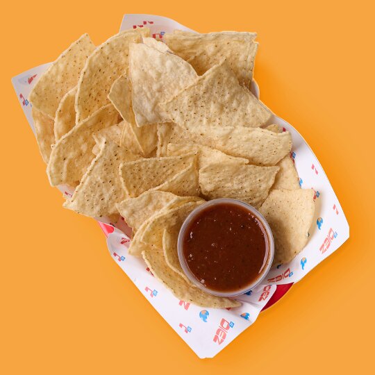 Photo of Chips + Red Chile Salsa from El Diez Mexican Bowls