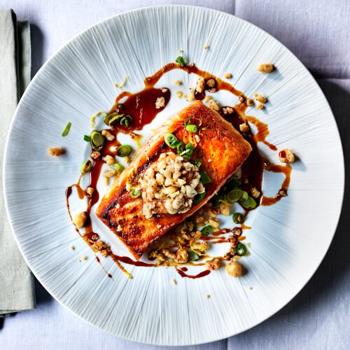 Photo of Seared Salmon from Bobby Flay Steak