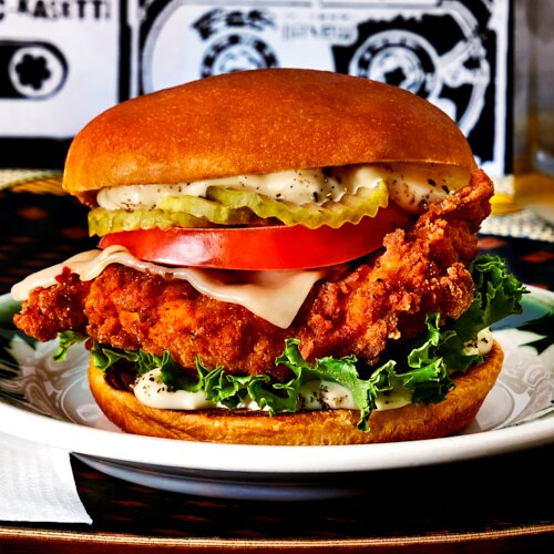 Photo of M's Fried Chicken Sandwich Deluxe from Streetbird by Marcus Samuelsson