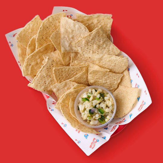 Photo of Chips + Corn Salsa from El Diez Mexican Bowls