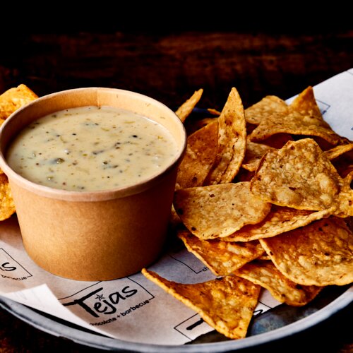 Photo of Queso & Chips from Tejas Barbecue