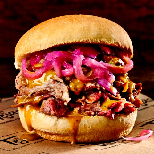 Photo of BBQ Pork Sandwich from Tejas Barbecue