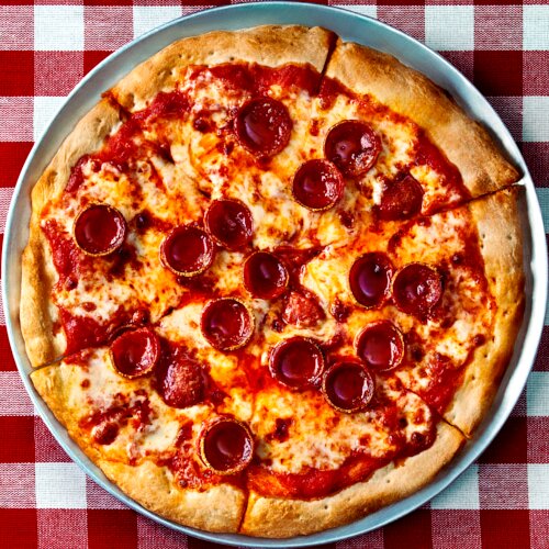 Photo of Pepperoni Pizza on Gluten-Free Crust from Alanza Pizza
