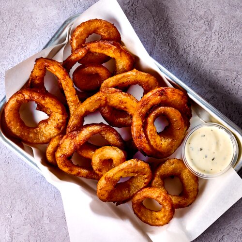 Photo of Brick Onion Rings from Detroit Brick Pizza Co.