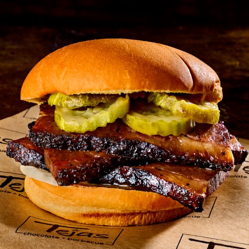 Photo of Classic Brisket Sandwich from Tejas Barbecue