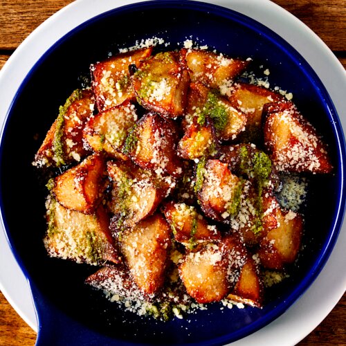 Photo of Crispy Parmesan Potatoes from The Mainstay by Marc Murphy