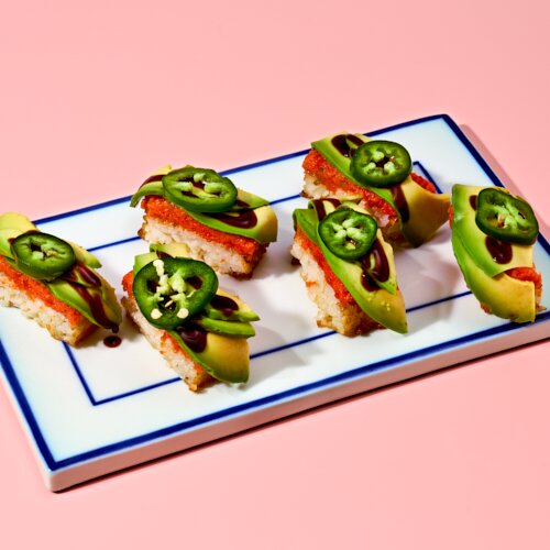 Photo of Crispy Rice with Spicy Tuna & Avocado from Happy Tuna