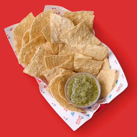 Photo of Chips + Tomatillo Salsa from El Diez Mexican Bowls