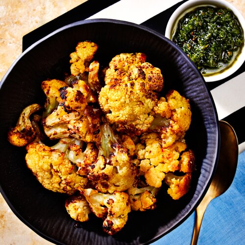 Photo of Roasted Cauliflower with Zhug from Chios Taverna by Michael Symon