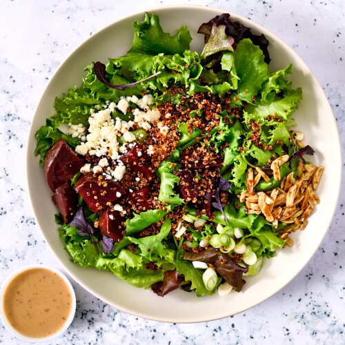 Beet & Goat Cheese Salad